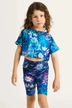 Performance Kids Long Shorts - Mermaid Mafia
