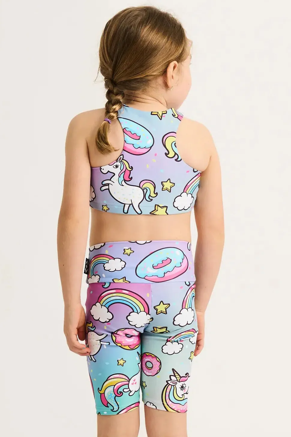 Performance Kids Long Shorts - Unicorn