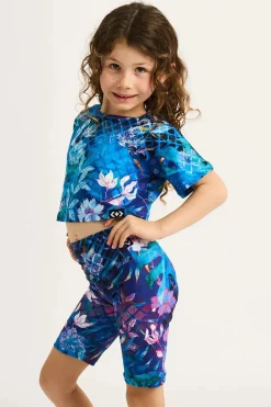 Performance Kids Long Shorts - Mermaid Mafia