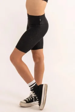 Performance Kids Long Shorts - Black Exotic Touch Jag
