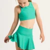 Performance Kids Simple Skort - Jade