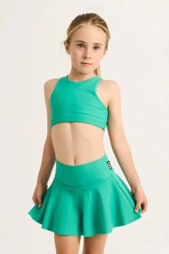 Performance Kids Simple Skort - Jade