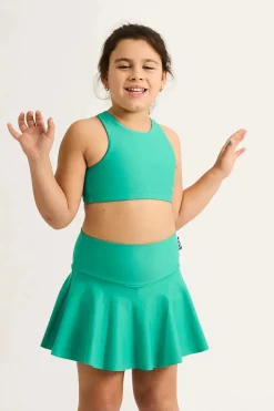 Performance Kids Simple Skort - Jade