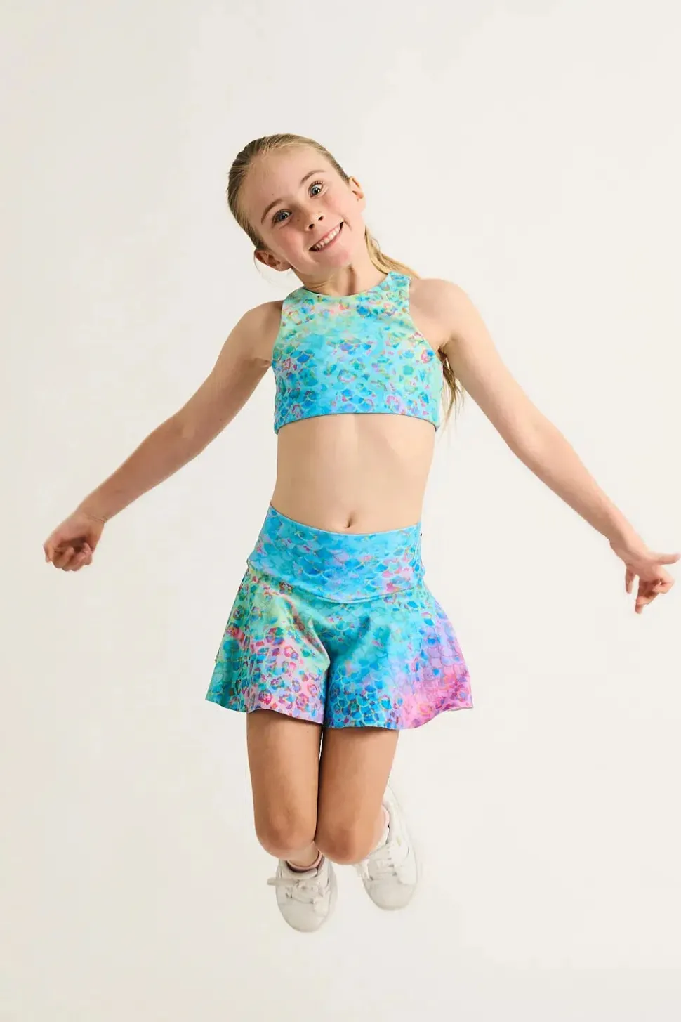 Performance Kids Simple Skort - Mermaid Jag