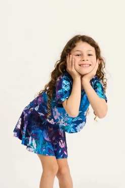 Performance Kids Simple Skort - Mermaid Mafia