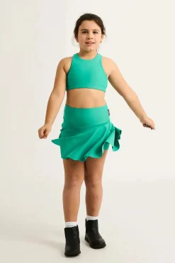 Performance Kids Simple Skort - Jade