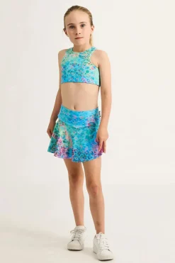 Performance Kids Simple Skort - Mermaid Jag