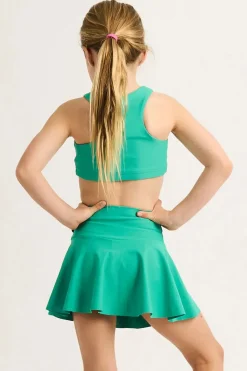Performance Kids Simple Skort - Jade