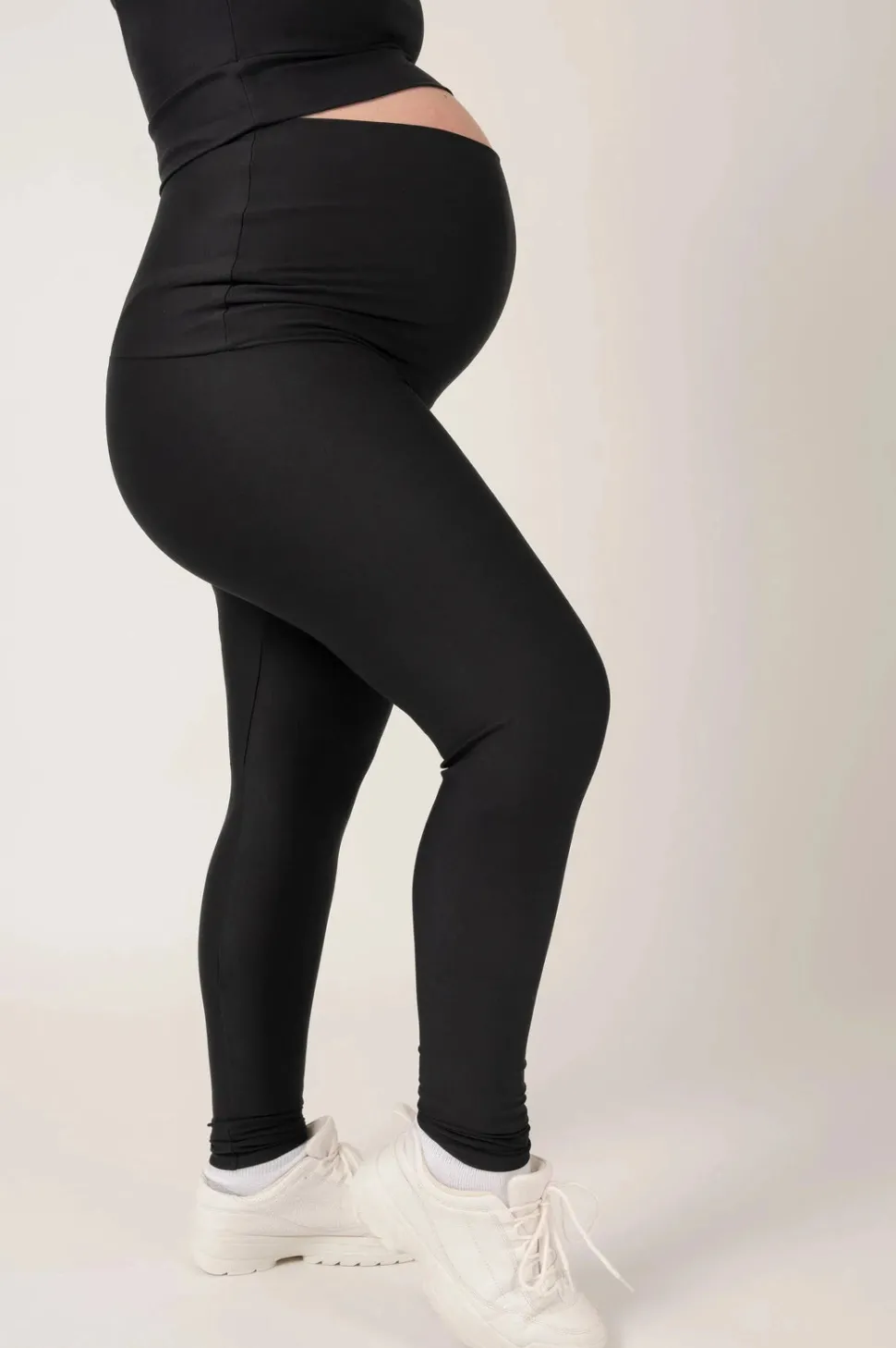 Performance Maternity Leggings - Black