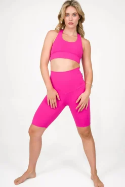 Pink Body Contouring - Extra High Waisted Long Shorts