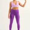 Purple Body Contouring - High Waisted Leggings