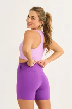 Purple Body Contouring - High Waisted Booty Shorts