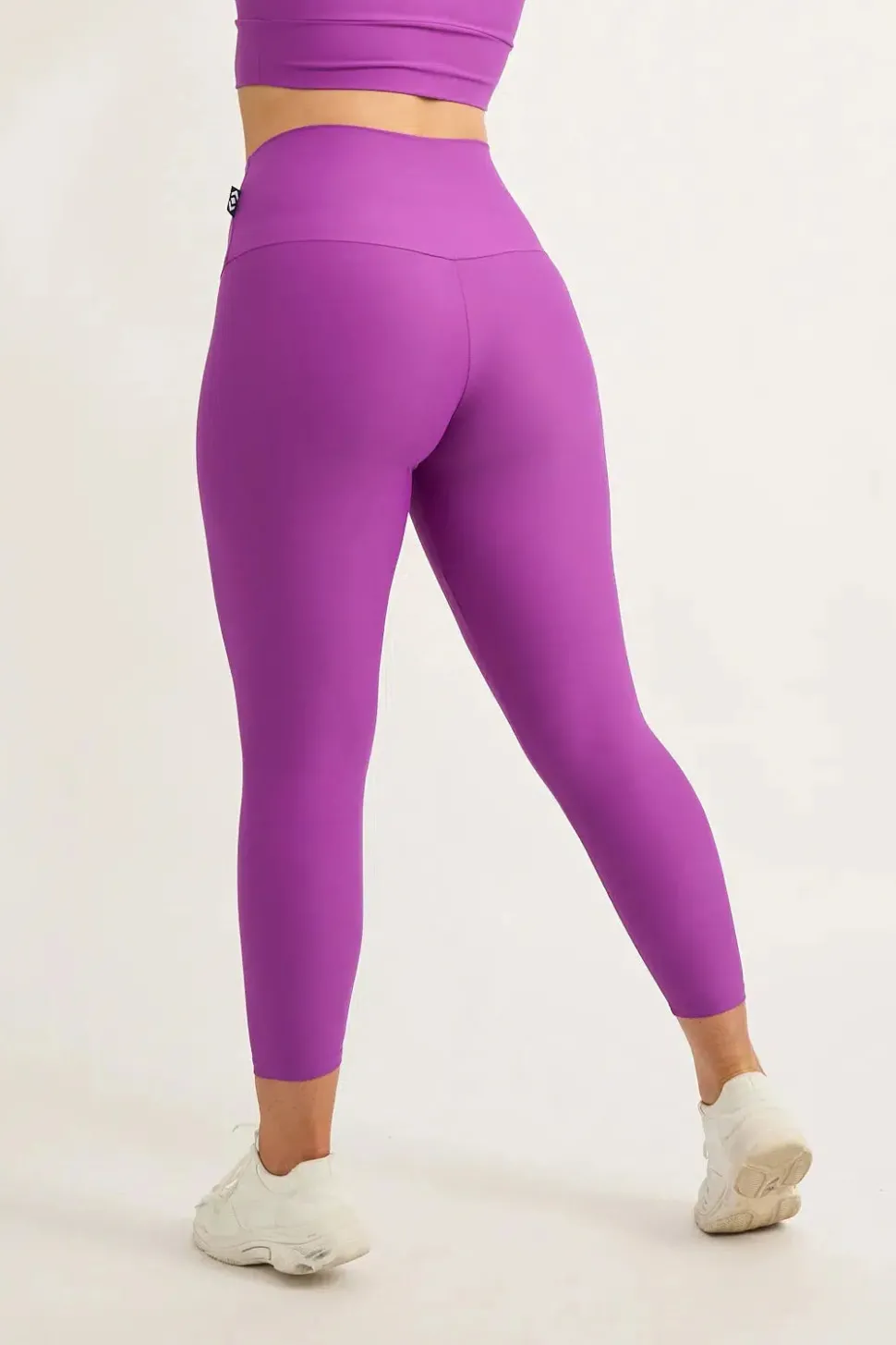 Purple Performance - High Waisted 7/8 Leggings