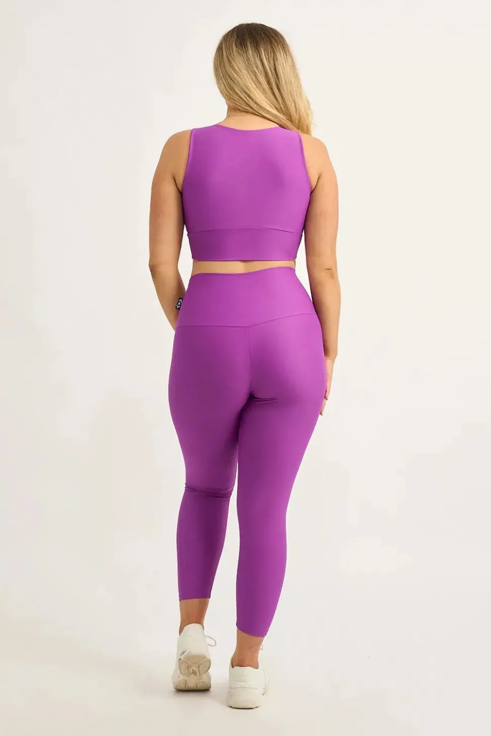 Purple Performance - High Waisted 7/8 Leggings
