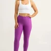 Purple Performance - Tummy Control High Waisted Leggings