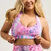 Rainbow Jag Performance - Deep V Crop