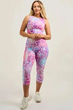 Rainbow Jag Performance - Reversible Comfort Crop Top