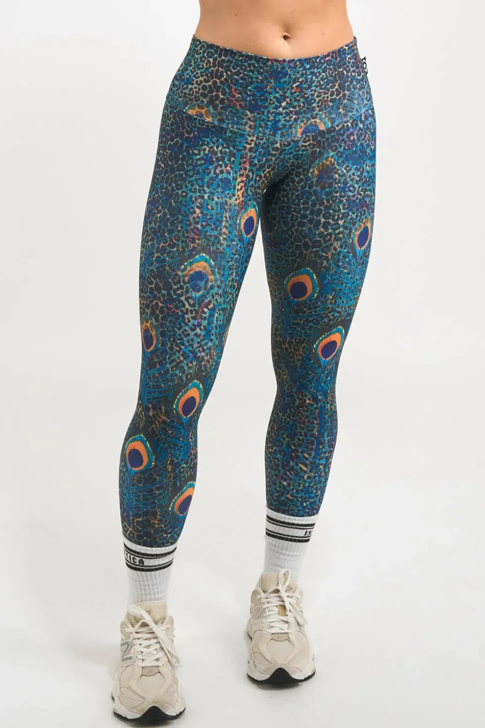 Rock Around The Peacock Performance - High Waisted Leggings
