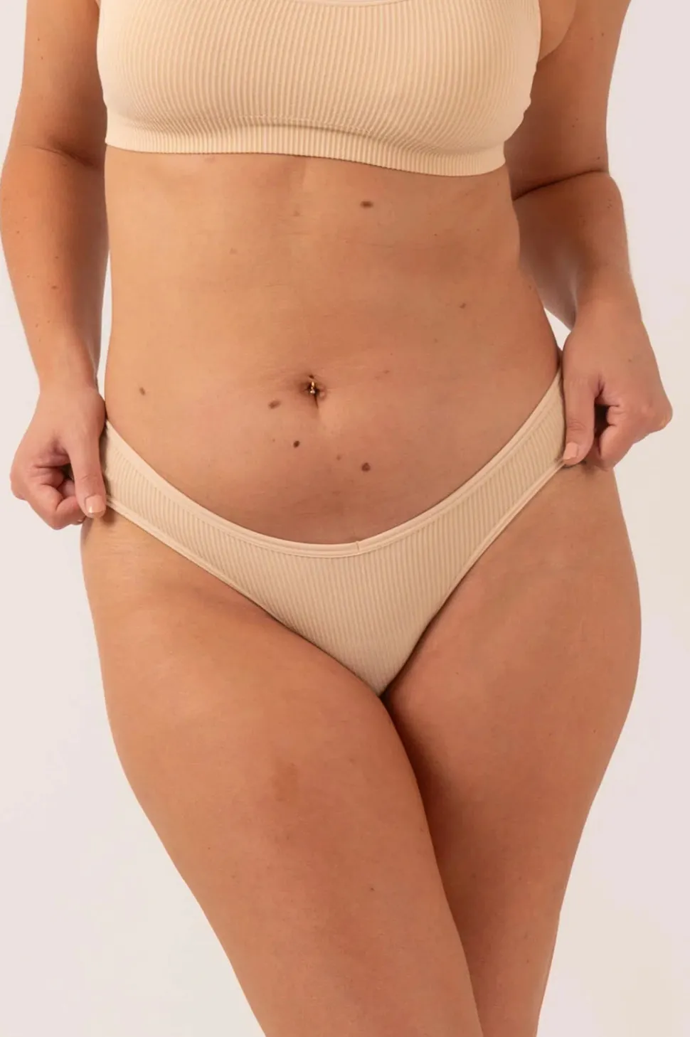 Sand Rib Seam Free - Brazilian Briefs