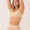Sand Rib Seam Free - High Waist, High Leg Bikini Briefs
