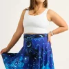 Silky Basketball Palazzo Short - Imagine Nation