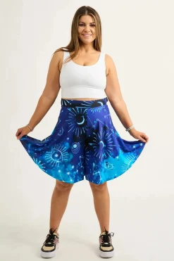 Silky Basketball Palazzo Short - Imagine Nation