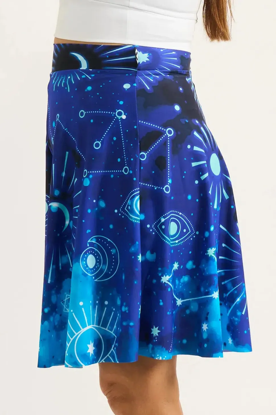 Silky Basketball Palazzo Short - Imagine Nation