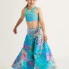 Silky Kids Palazzo Pant - Mermaid Jag