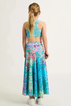 Silky Kids Palazzo Pant - Mermaid Jag
