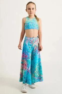 Silky Kids Palazzo Pant - Mermaid Jag