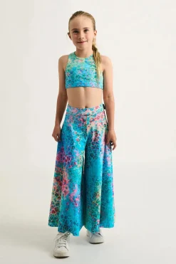 Silky Kids Palazzo Pant - Mermaid Jag