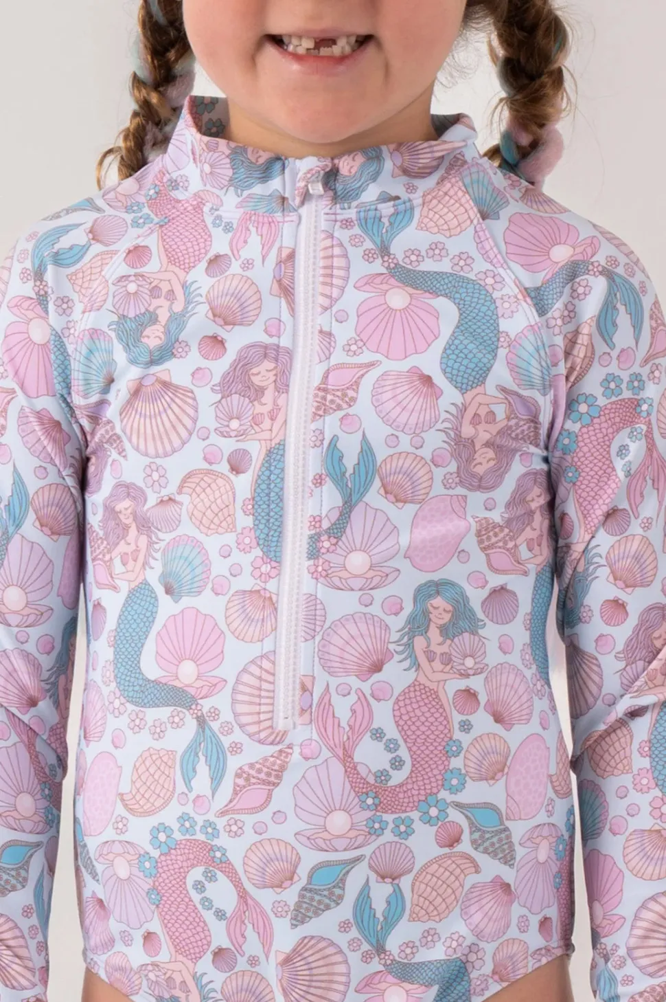 Silky Kids Surfsuit - Mermaidia