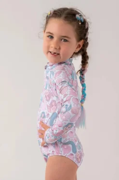Silky Kids Surfsuit - Mermaidia