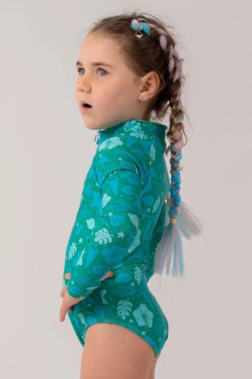 Silky Kids Surfsuit - Shelley Beach