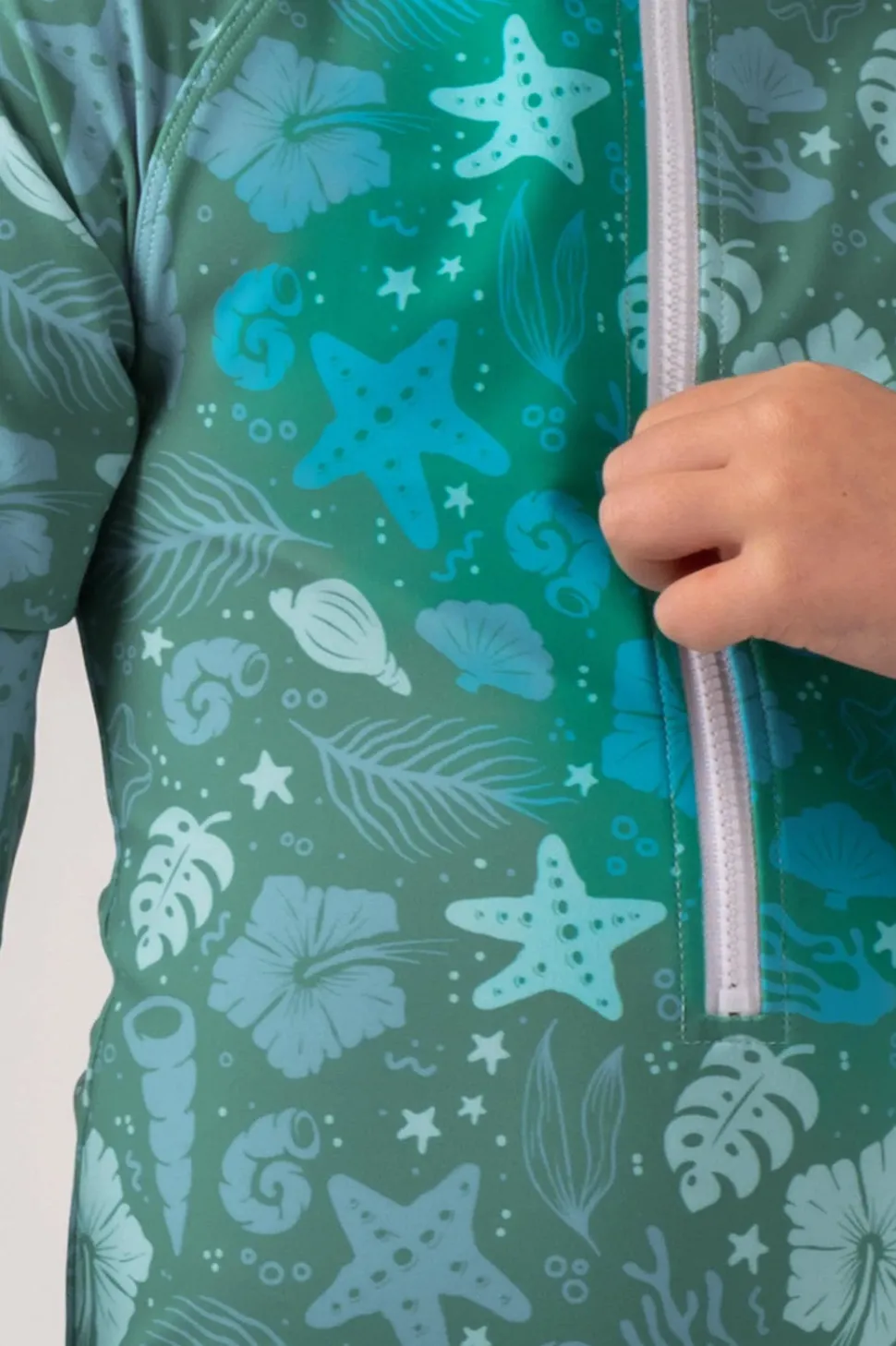 Silky Kids Surfsuit - Shelley Beach