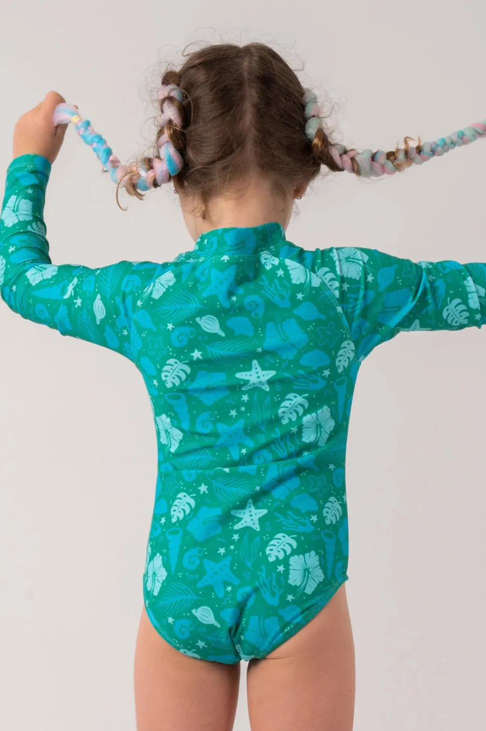 Silky Kids Surfsuit - Shelley Beach