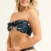 Silky Reversible Bandeau Bikini Top - Exotic At Heart