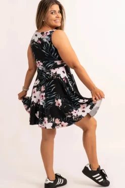 Silky Reversible Comfort Crop Mini Dress - Exotic At Heart