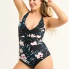 Silky Reversible Deep V One Piece W/ Extra Coverage Bottoms - Exotic At Heart