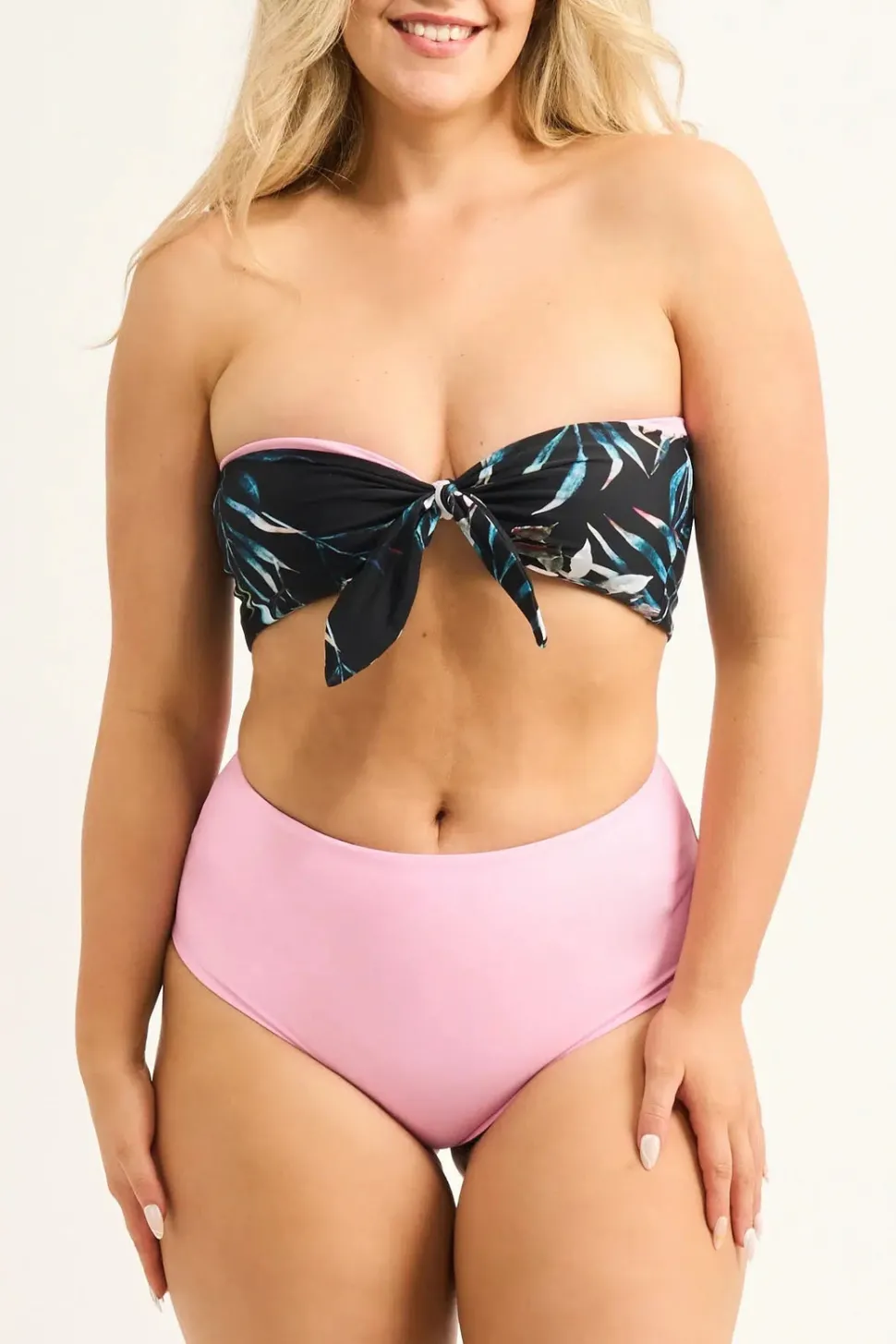 Silky Reversible High Waisted Extra Coverage Bikini Bottoms - Exotic At Heart