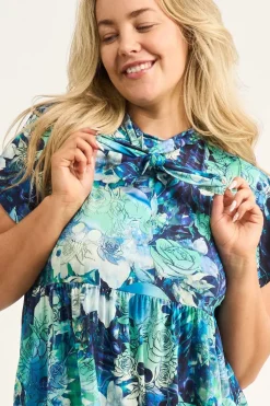 Slinky Silky Boss Bish Tiered Mini Dress - Good Witch