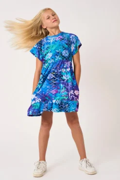Slinky To Touch Kids Baby Doll Tiered Mini Dress - Mermaid Mafia