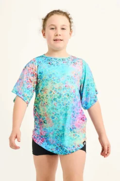 Slinky To Touch Kids Boyfriend Tee - Mermaid Jag