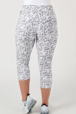 Snow Jag Performance - Panel Pocket High Waisted Capri Leggings