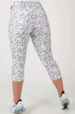 Snow Jag Performance - Panel Pocket High Waisted Capri Leggings