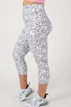 Snow Jag Performance - Panel Pocket Extra High Waisted Capri Leggings