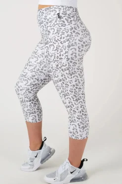 Snow Jag Performance - Panel Pocket High Waisted Capri Leggings