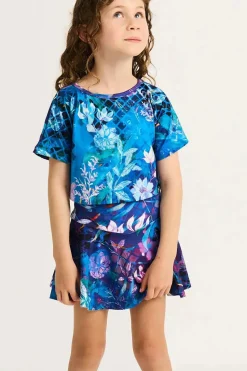 Soft To Touch Kids Cropped Tee - Mermaid Mafia