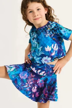 Soft To Touch Kids Cropped Tee - Mermaid Mafia