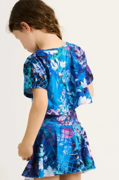Soft To Touch Kids Cropped Tee - Mermaid Mafia